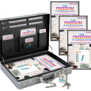 The Freedom Foundation Checklists Collection: Wholesaling Real Estate Edition